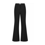 Stijlvolle Wijde Broek Fabienne Chapot , Black , Dames