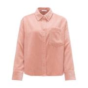 Lange mouw blouse met Fanki Opus , Pink , Dames