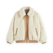 Teddy Bomber Jack Scotch & Soda , White , Dames