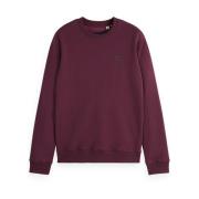 Essential Logo Badge Crew Sweatshirt Scotch & Soda , Pink , Heren