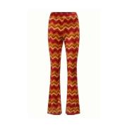 Flared Broek Penny King Louie , Multicolor , Dames