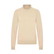 Stijlvolle Pullover Gertrudes HV Polo , Beige , Dames