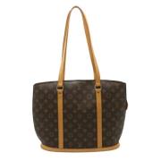 Pre-owned Canvas louis-vuitton-bags Louis Vuitton Vintage , Brown , Da...