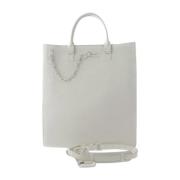 Pre-owned Leather louis-vuitton-bags Louis Vuitton Vintage , White , H...