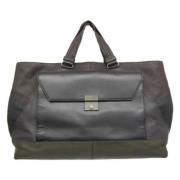 Pre-owned Leather totes Bottega Veneta Vintage , Brown , Dames