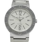 Pre-owned Stainless Steel watches Bvlgari Vintage , Gray , Dames