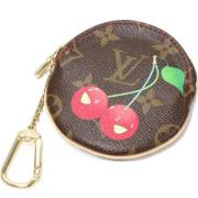 Pre-owned Canvas key-holders Louis Vuitton Vintage , Brown , Dames