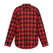 Logo shirt Vetements , Red , Heren