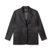 Bodi Blazer Refined Department , Black , Dames