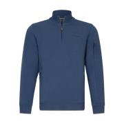 Half Zip Sweatshirt Cavallaro , Blue , Heren