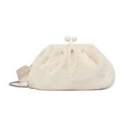 Stijlvolle Pasticcino Tas Medium Clutch Max Mara Weekend , Beige , Dam...