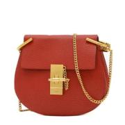 Pre-owned Leather shoulder-bags Chloé Pre-owned , Red , Dames