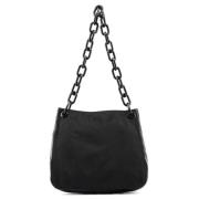 Pre-owned Leather prada-bags Prada Vintage , Black , Dames