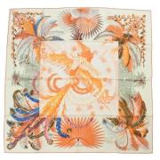 Pre-owned Silk scarves Hermès Vintage , Multicolor , Dames