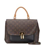 Pre-owned Leather louis-vuitton-bags Louis Vuitton Vintage , Brown , D...