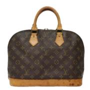 Pre-owned Canvas louis-vuitton-bags Louis Vuitton Vintage , Brown , Da...