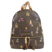 Pre-owned Plastic backpacks Michael Kors Pre-owned , Brown , Dames