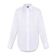 Katoenen shirt Emporio Armani , White , Heren