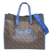 Pre-owned Leather totes Coach Pre-owned , Brown , Dames