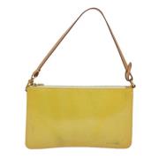 Pre-owned Leather louis-vuitton-bags Louis Vuitton Vintage , Yellow , ...