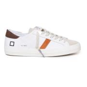 Witte Leren Sneakers met Bandzool D.a.t.e. , White , Heren