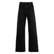 Klassieke Denim Jeans voor Dagelijks Gebruik Acne Studios , Black , He...