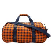 Pre-owned Fabric travel-bags Louis Vuitton Vintage , Orange , Unisex