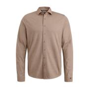 Lange mouw shirt CF Tec 2 Tone Cast Iron , Beige , Heren