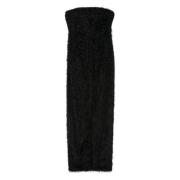 Elegante Zwarte Jurk voor Vrouwen TotêMe , Black , Dames