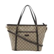 Pre-owned Plastic gucci-bags Gucci Vintage , Beige , Dames