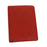 Pre-owned Leather wallets Louis Vuitton Vintage , Red , Dames