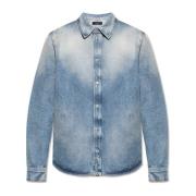 Denim overhemd Amiri , Blue , Heren