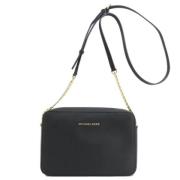 Pre-owned Leather shoulder-bags Michael Kors Pre-owned , Black , Dames