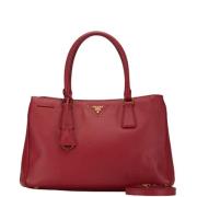 Pre-owned Leather prada-bags Prada Vintage , Red , Dames