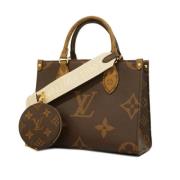 Pre-owned Fabric louis-vuitton-bags Louis Vuitton Vintage , Brown , Da...