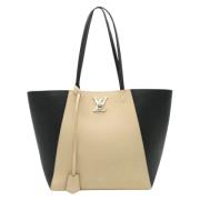 Pre-owned Leather totes Louis Vuitton Vintage , Multicolor , Dames