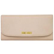 Pre-owned Leather wallets Miu Miu Pre-owned , Pink , Dames