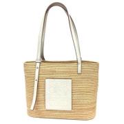 Pre-owned Raffia totes Loewe Pre-owned , Brown , Dames