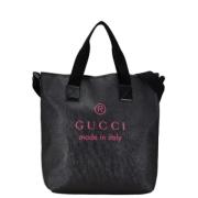 Pre-owned Leather gucci-bags Gucci Vintage , Black , Dames