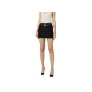 Stijlvolle Rok voor Vrouwen Elisabetta Franchi , Black , Dames