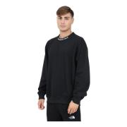 Zwarte Crewneck Sweater Herfst Winter The North Face , Black , Heren