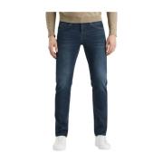 Rider Washed Mid Blue Jeans Vanguard , Blue , Heren