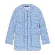 Tweed jas Dolce & Gabbana , Blue , Dames