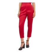 Geplooide Korte Broek Issey Miyake , Red , Dames