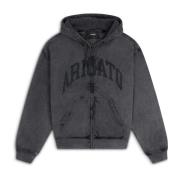 Link Zip-Up Hoodie Axel Arigato , Black , Heren