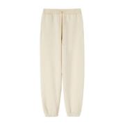 Beige Joggingbroek Stijlvol Comfortabel Jil Sander , Beige , Dames