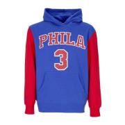 NBA Mode Fleece Hoodie 1996 Mitchell & Ness , Blue , Heren