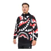 Zwarte half-zip trui Super Smooth Sprayground , Multicolor , Heren