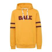 Sportieve Hoodie Sweatshirt Maple Ball , Yellow , Dames