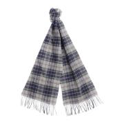 Tartan Lamswol Sjaal Barbour , Gray , Heren